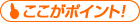 ここがポイント！